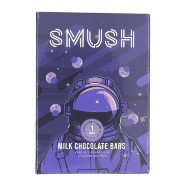 SMUSH - Milk Chocolate Bar | Magic Mushrooms Calgary Canada