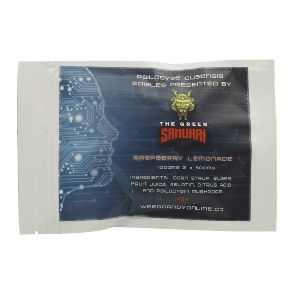 Shroom Gummies – Raspberry Lemonade – 1g | Magic Mushrooms Calgary Canada