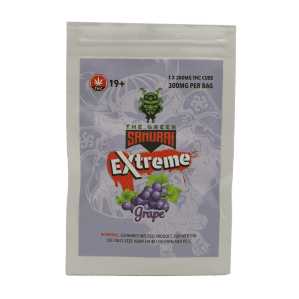 Green Samurai Extreme - Grape Gummy 300mg THC | Magic Mushrooms Calgary Canada