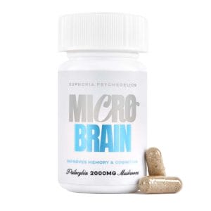 Euphoria Psychedelics – Micro Brain Capsules - (100mg X 20 Capsules) | Magic Mushrooms Calgary Canada