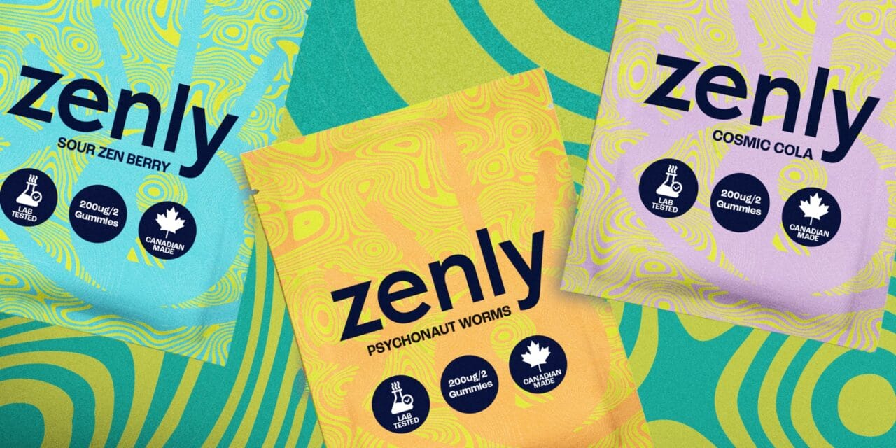 Zenly - LSD Gel Tabs - 600ug (100ug per tab) | Magic Mushrooms Calgary Canada